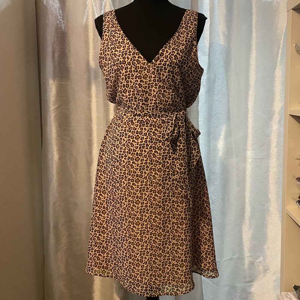 A.n.d Leopard print dress